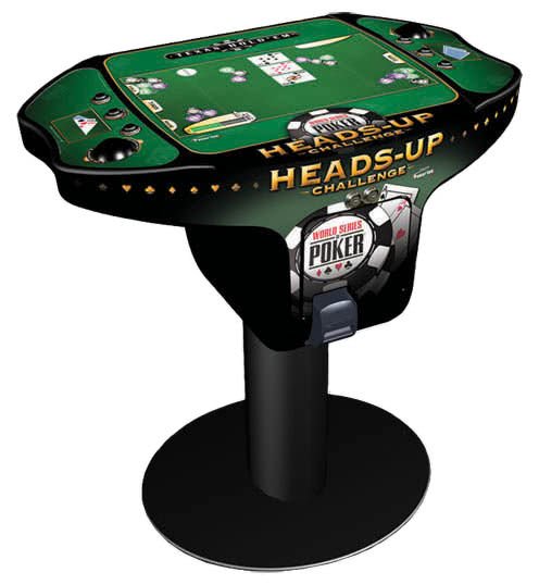 Electronic Heads Up Poker Table